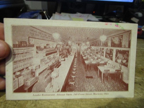 Old marietta ohio - marietta, postcard