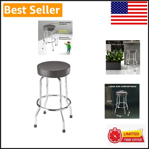 Modern swivel bar stool - modern,
